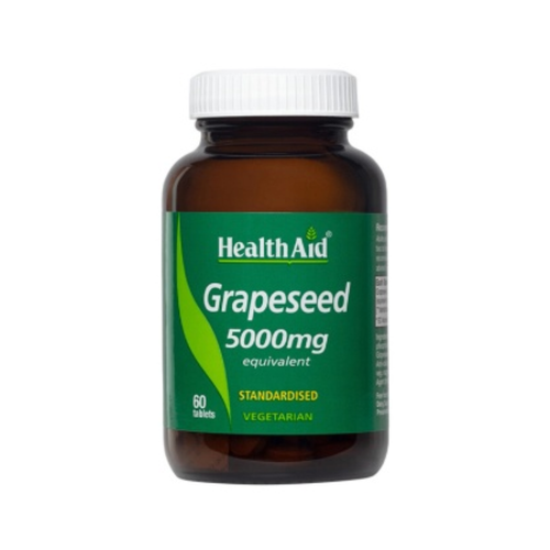 HealthAid Grapeseed 5000mg 60 Tablets