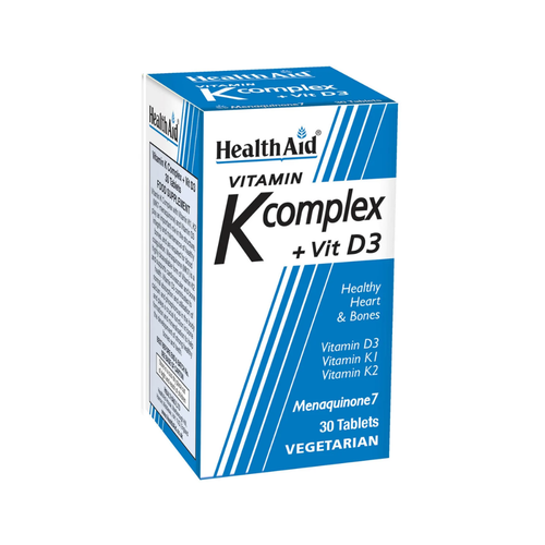 HealthAid Vitamin K Complex + Vit D3 30 Tablets