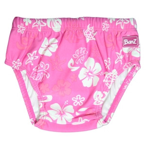 BanZ UV Swim Nappy Pink Floral