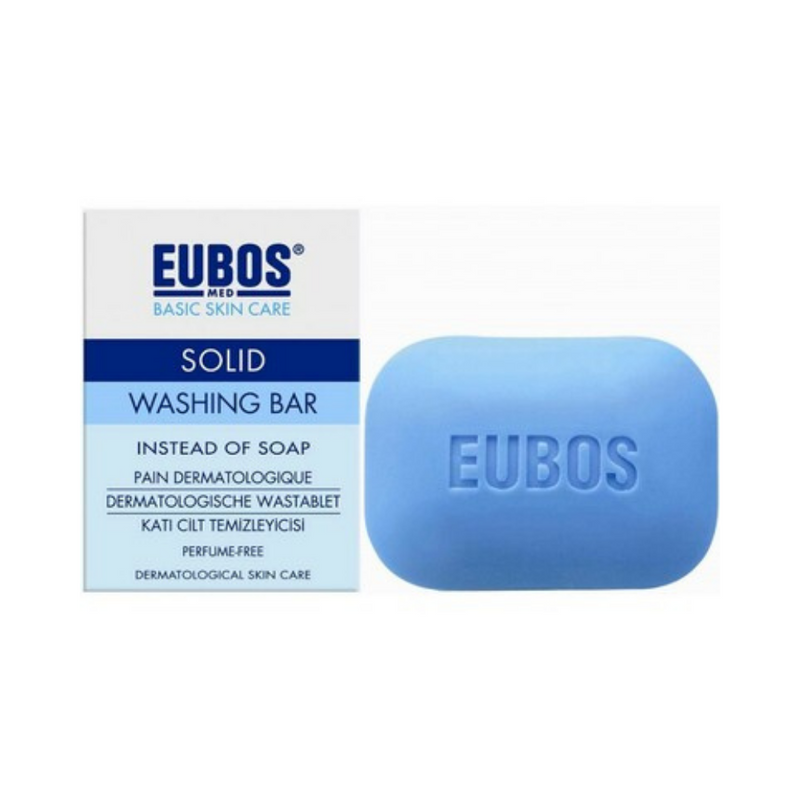Eubos Solid Washing Bar Perfume Free 125g