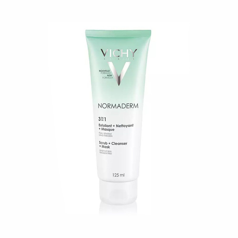 Vichy Normaderm 3-in-1 Cleanser 125ml