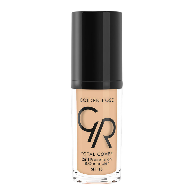 Golden Rose Total Cover 2 in 1 Foundation & Concealer