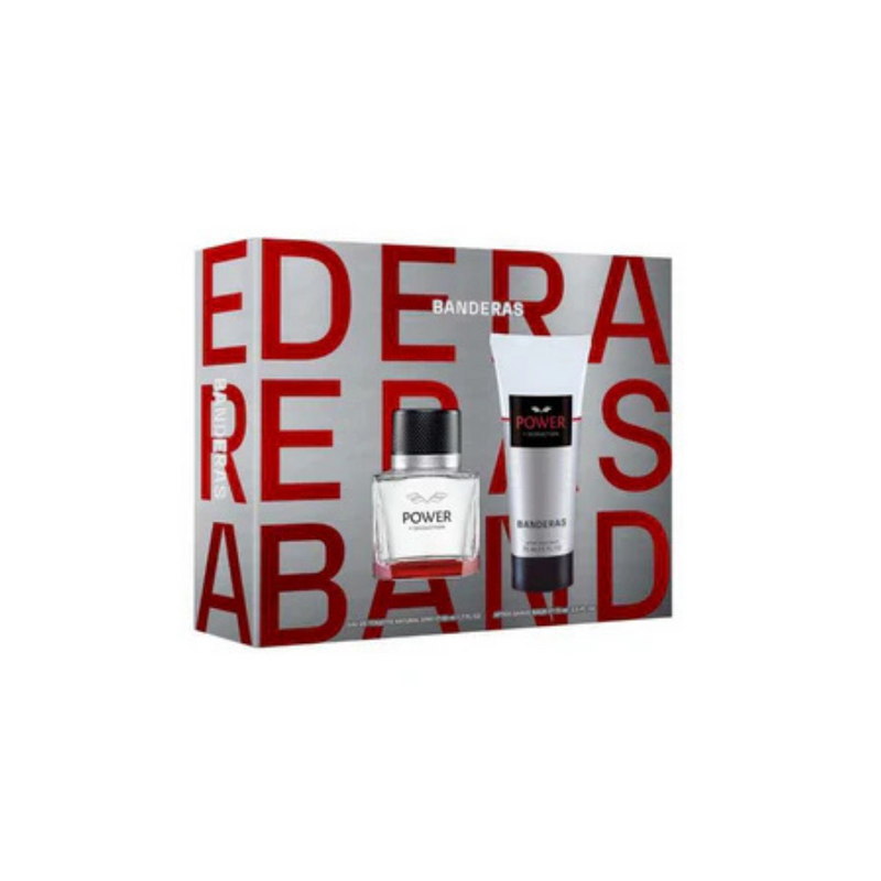 Antonio Banderas Power of Seduction 50 ml Eau De Toilette + After Shave 75ml Gift Pack