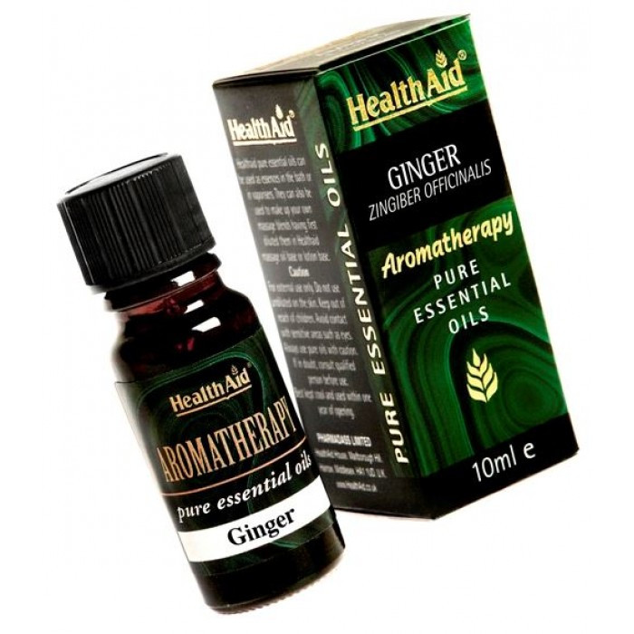 HealthAid Ginger Oil (Zingiber officinalis) 10ml