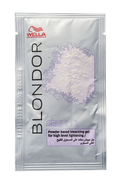 Wella Blondor Geli 1 + 3 Bleaching Gel 20 x10g