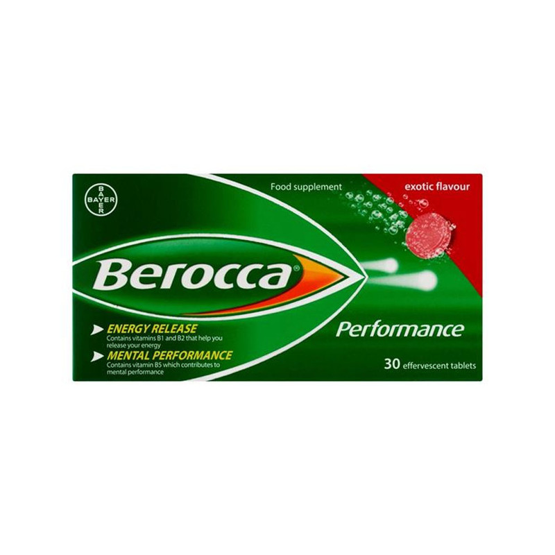 Bayer Berocca Performance Exotic Effervescent