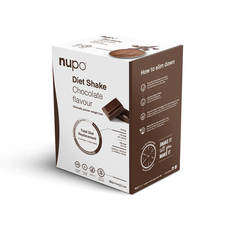 Nupo Diet Shake – Chocolate by 12