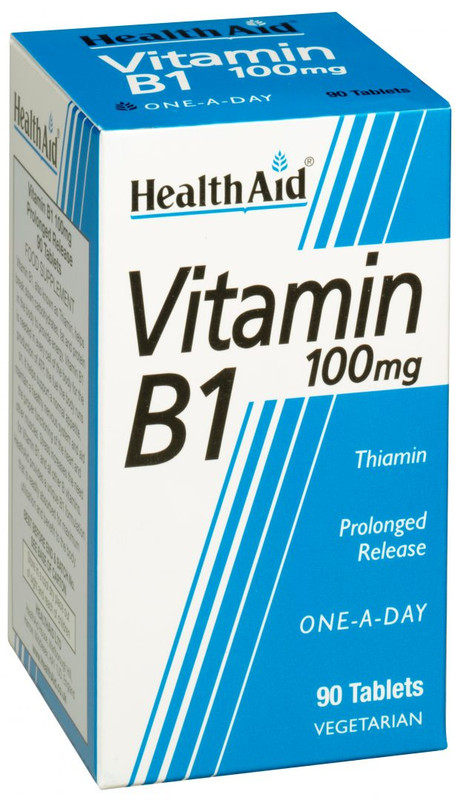 HealthAid Vitamin B1 100mg 90 Tablets