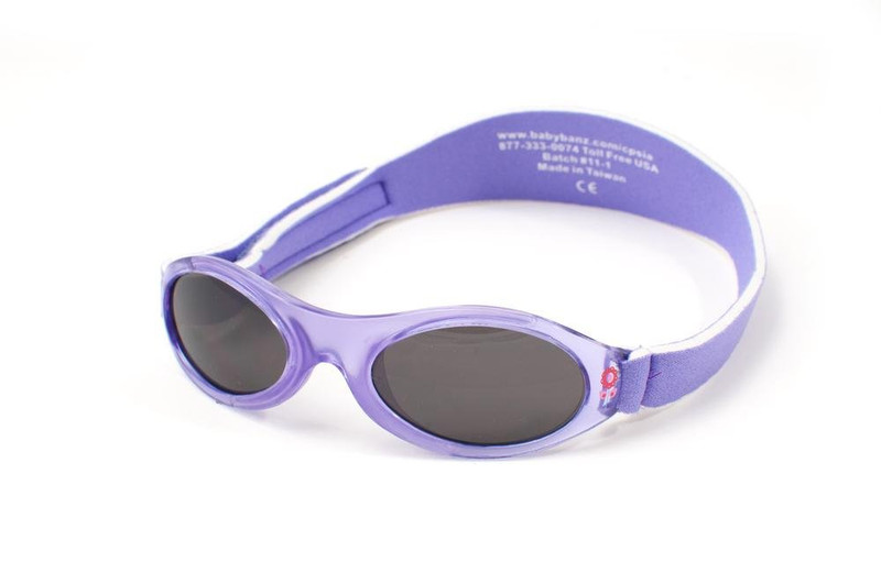 Baby/Kidz Banz Sunglasses Lavender Flowers