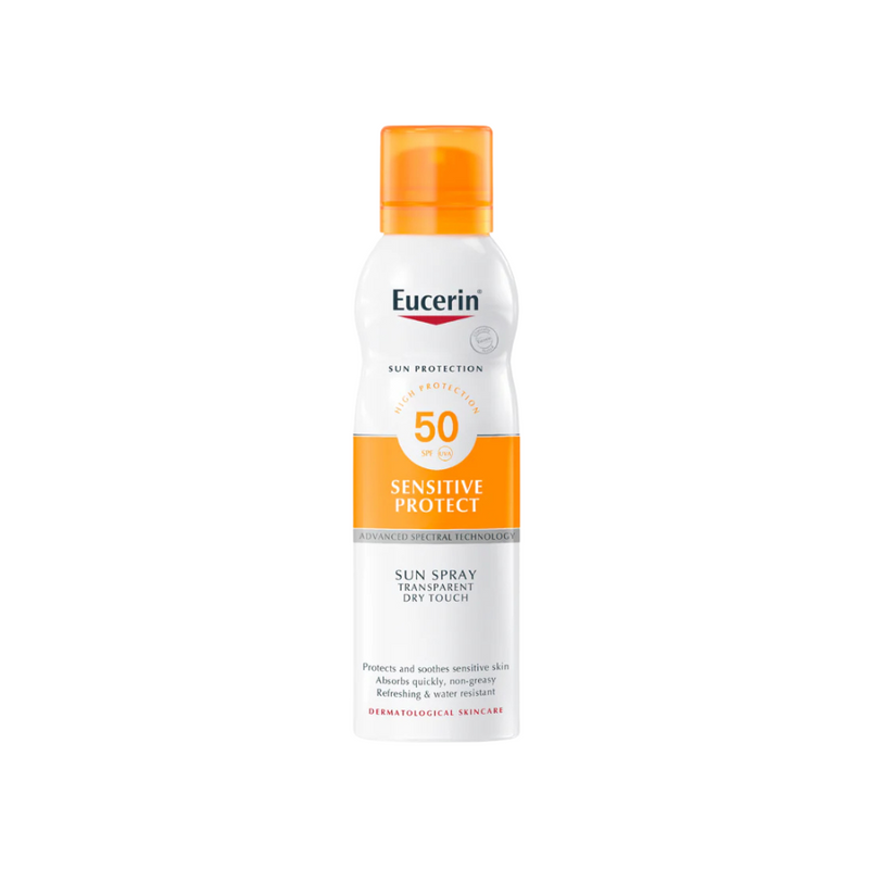 Eucerin Sun Dry Touch Spray Transparent Spf50+ 200ml