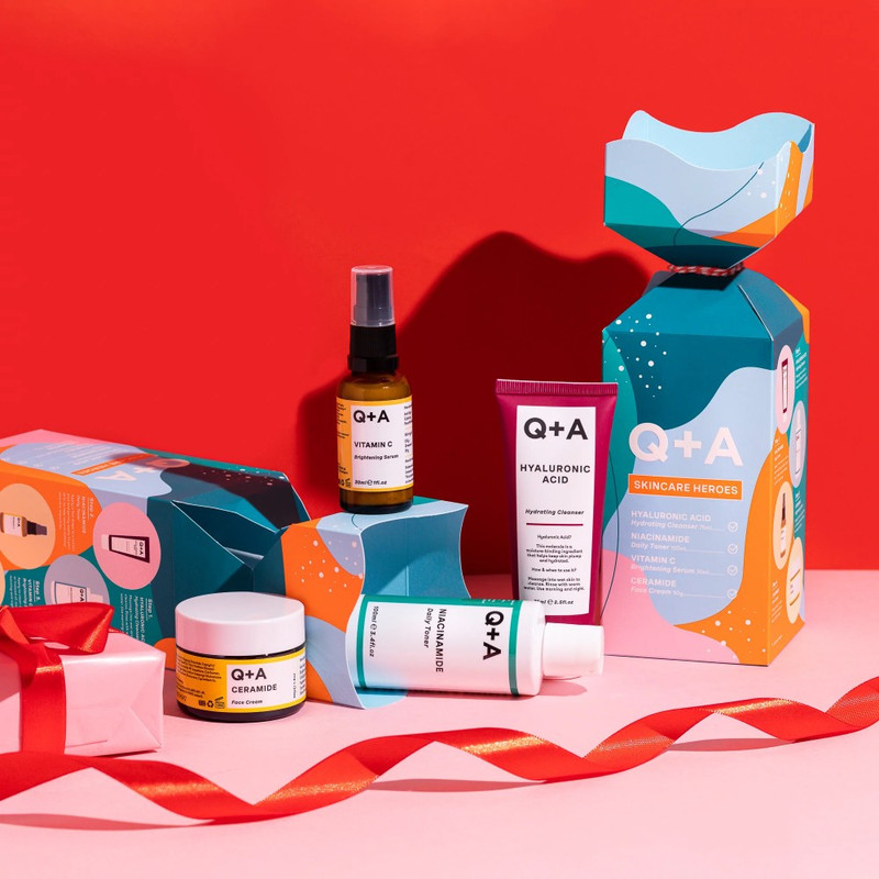 Q+A Skincare Heroes Gift Set