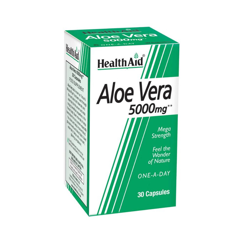HealthAid Aloe Vera 5000mg 30 Capsules