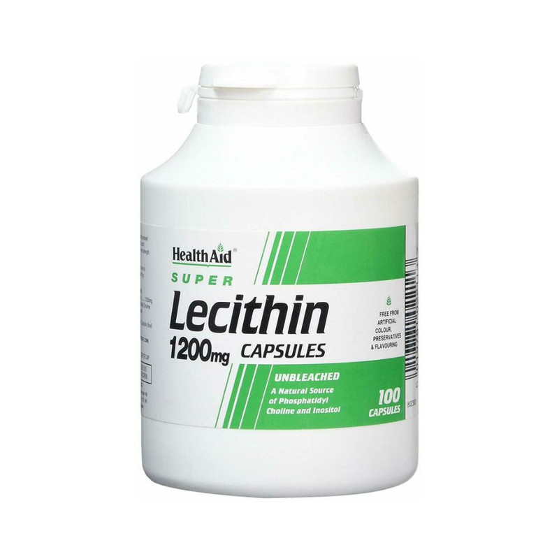 HealthAid Super Lecithin 1200mg  100 Capsules