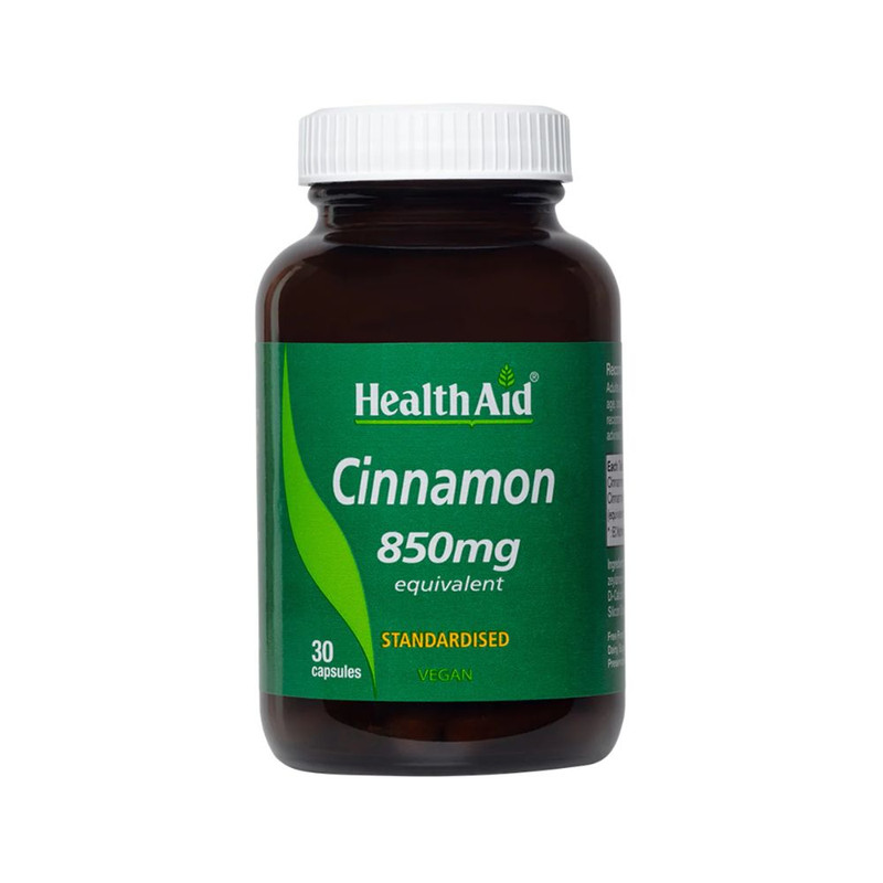 HealthAid Cinnamon 850mg 30 Capsules