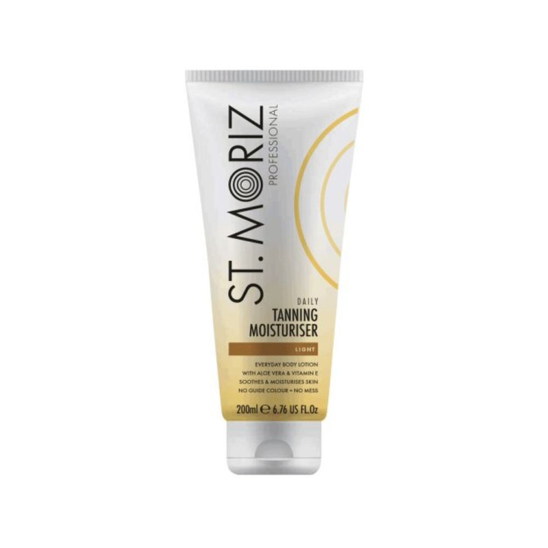 St. Moriz Professional Gradual Daily Self Tanning Moisturiser Light 200ml