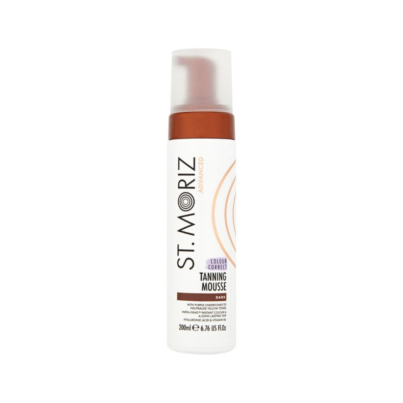 St. Moriz Advanced Tanning Mousse Colour Correcting Dark 200ml