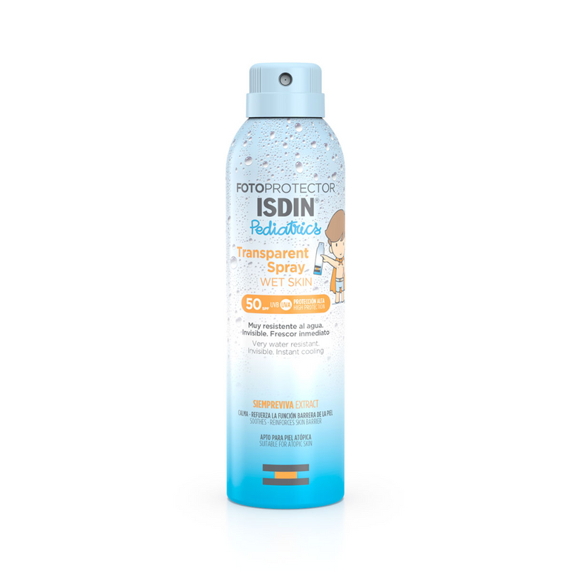 ISDIN Transparent Spray Wet Skin Pediatrics SPF 50+ 250ml