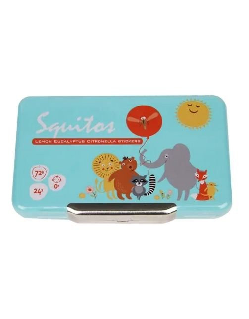 Squitos Lemon Eucalyptus Citronella stickers