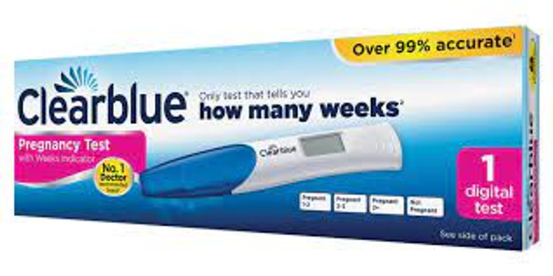 CLEAR BLUE PREGNANCY TEST HOW MANY WEEKS