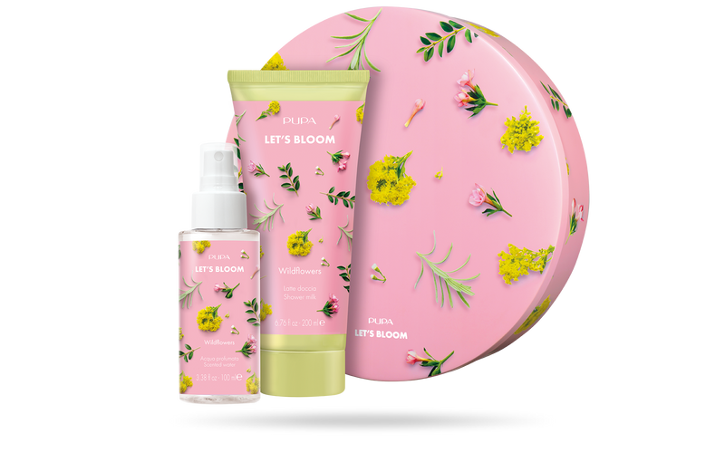 Pupa Lets Bloom Scented Water + Shower Milk Wild Flowers 004