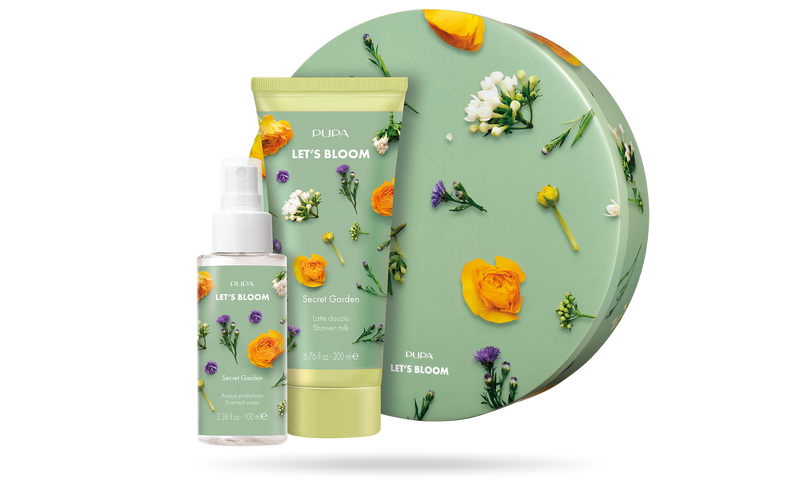 Pupa Lets Bloom Scented Water + Shower Milk Secret Garden 003