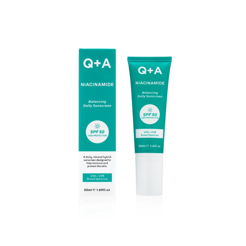 Q+A Niacinamide Balancing Daily Sunscreen