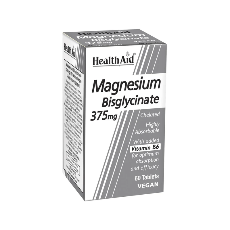 HealthAid Magnesium Bisglycinate 375MG X60