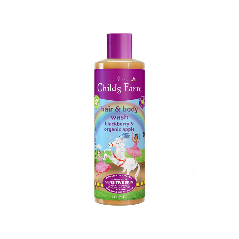 Childs Farm Hair & Body Wash in Blackberry & Organic Apple 500ml