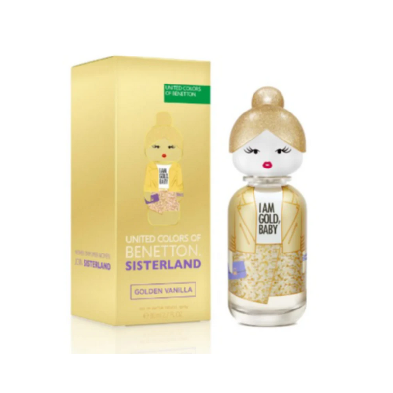 United Of BENETTON SISTERLAND GOLDEN VANILLA eau de parfum 80ml