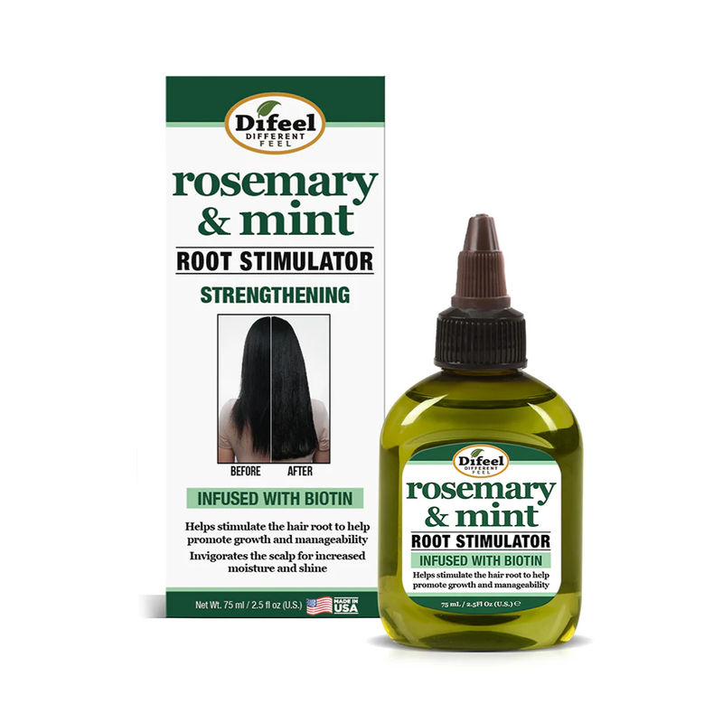 Difeel Rosemary & Mint Root Stimulator infused with Biotin 75ml