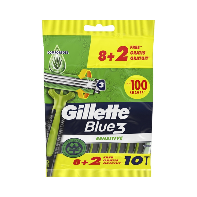Gillette Blue 3 Sensitive Razor