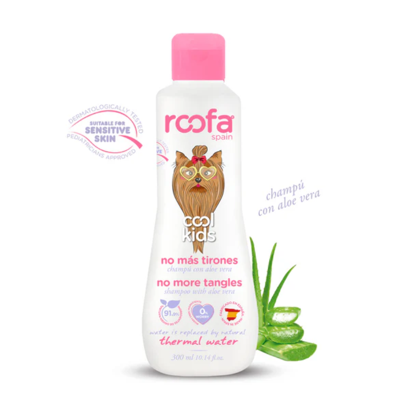 Roofa Cool Kids No More Tangles Tear Free Hair Detangling Shampoo 300ml