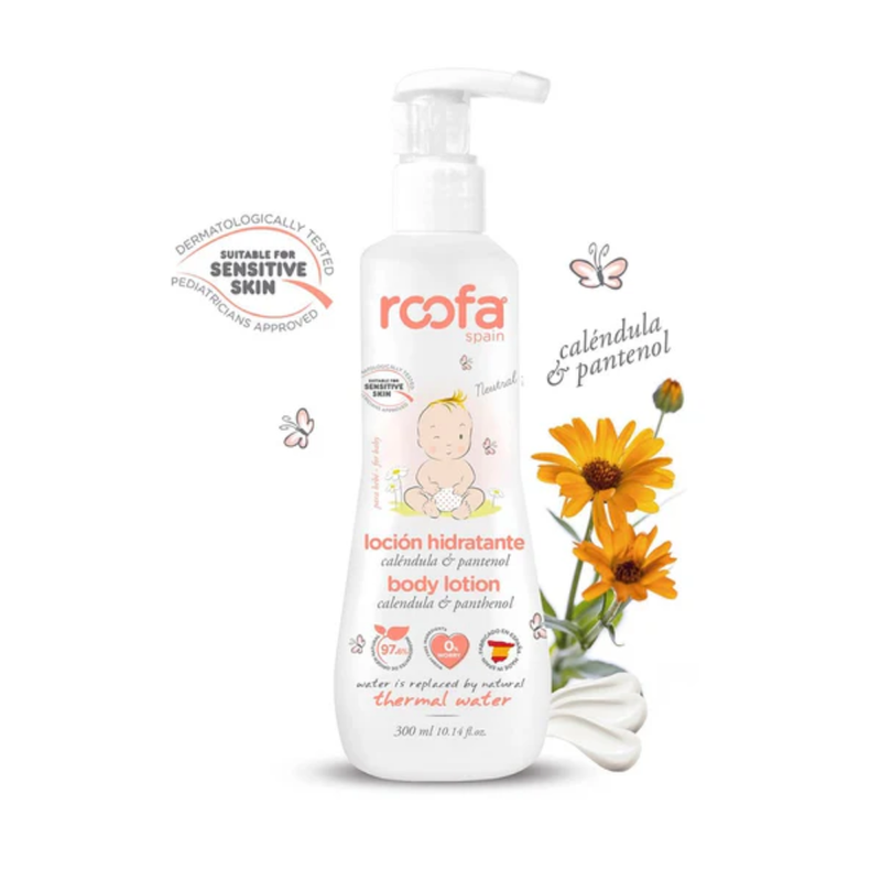Roofa Body Lotion Calendula & Panthenol 300ml
