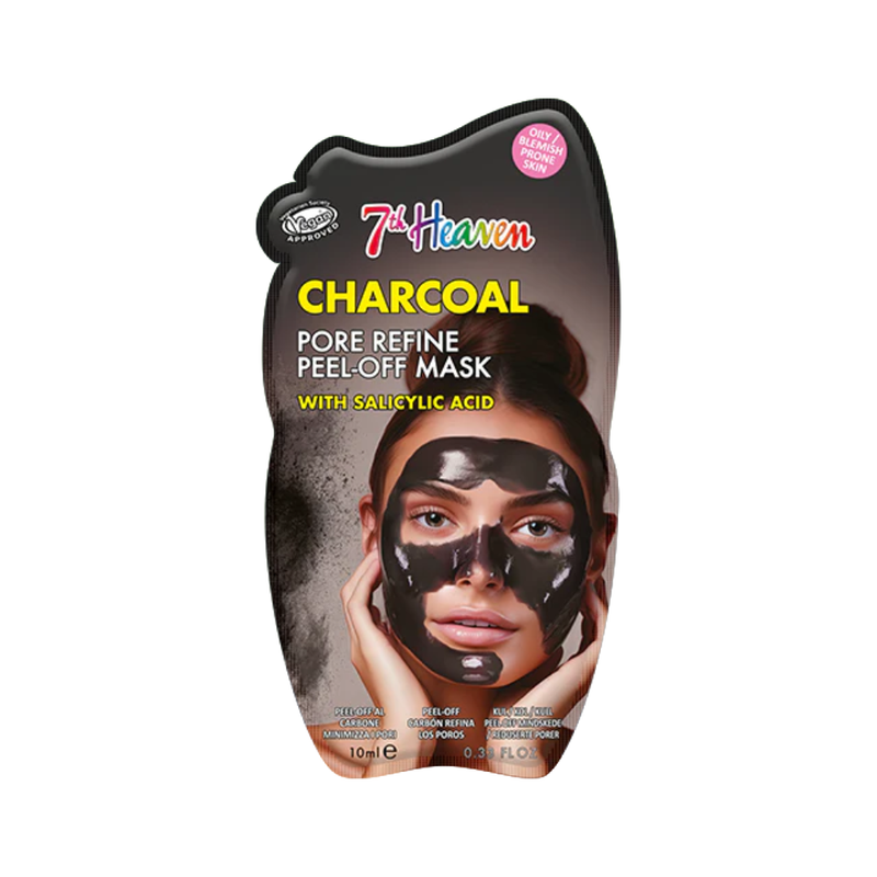 7th Heaven Charcoal Pore Refine Peel-Off Mask With Salicylic Acid