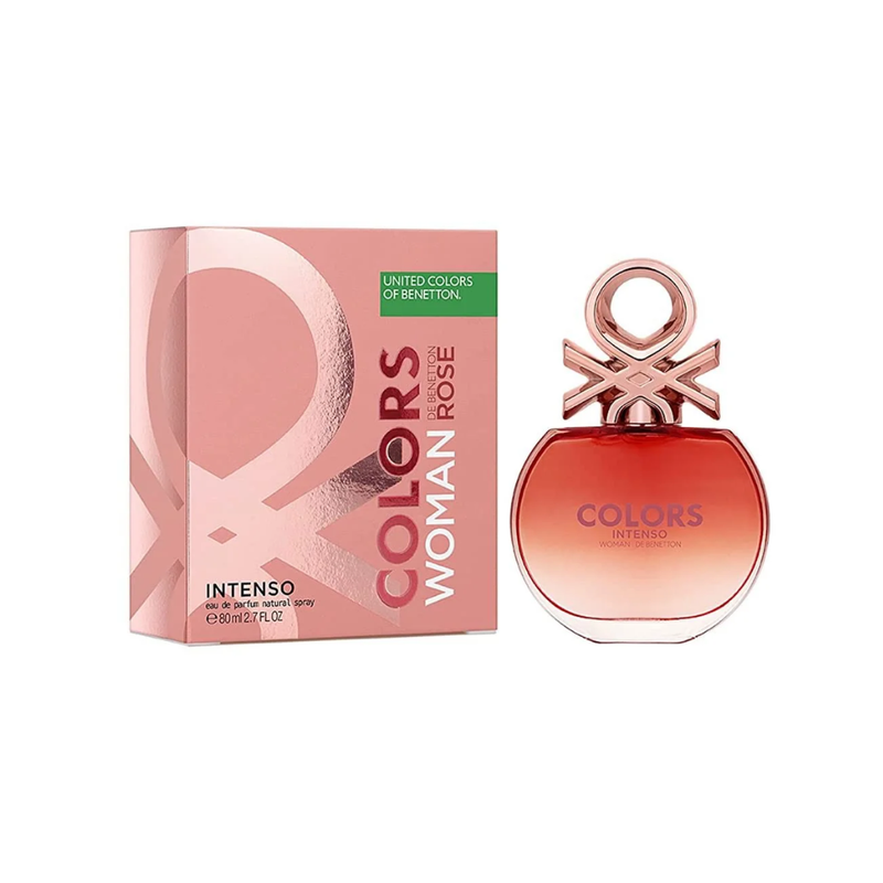 United Colors of Benetton Colors Woman Rose Intenso Eau de Parfum 80ml