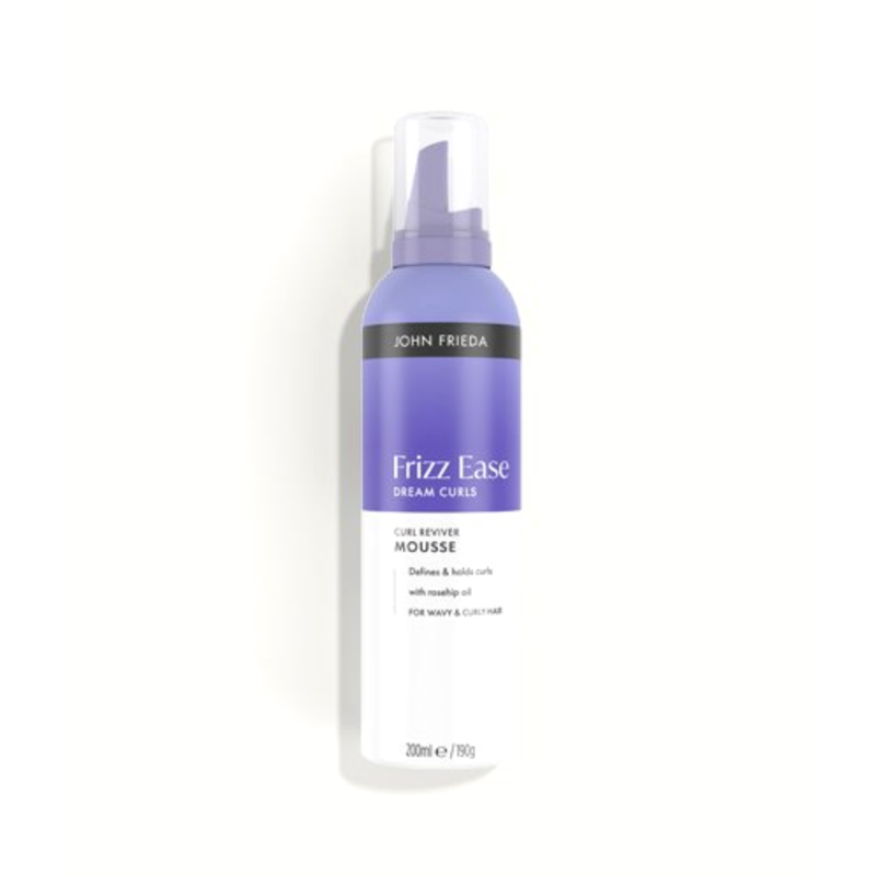 John Frieda Frizz Ease Dream Curls Curl Reviver Mousse For Wavy & Curly Hair 200ml