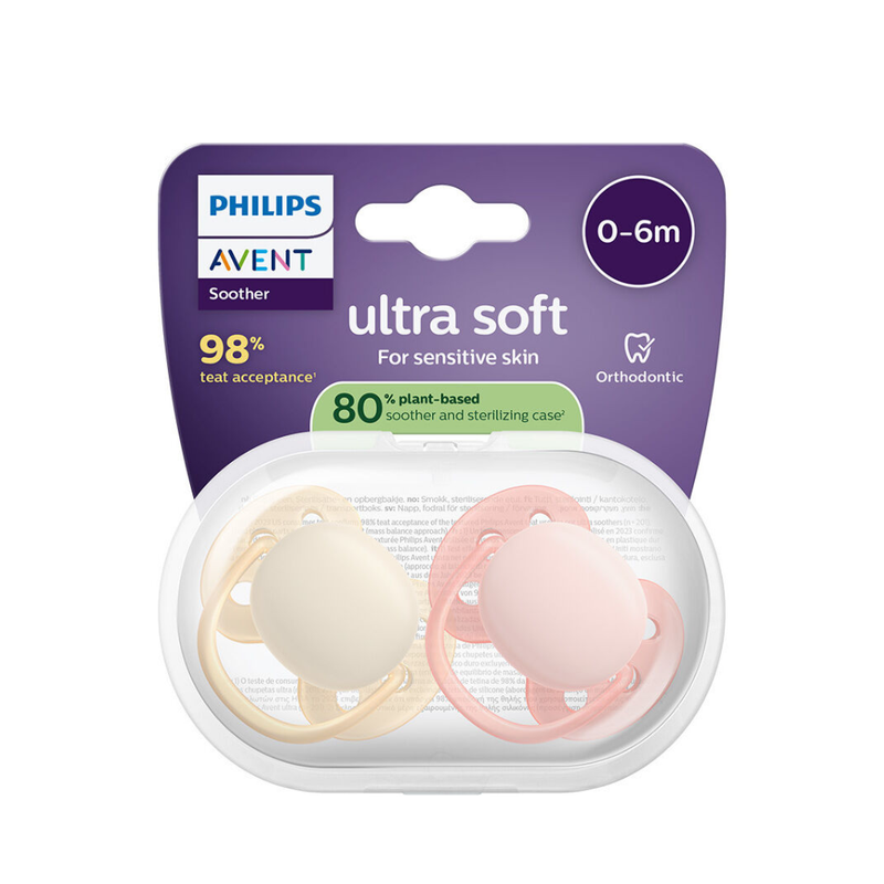 Philips Avent Ultra Soft Soother 0-6m