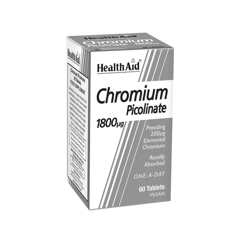 HealthAid Chromium Picolinate 1800 µg