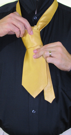 How to Tie a Four In Hand Necktie Knot | Step 6