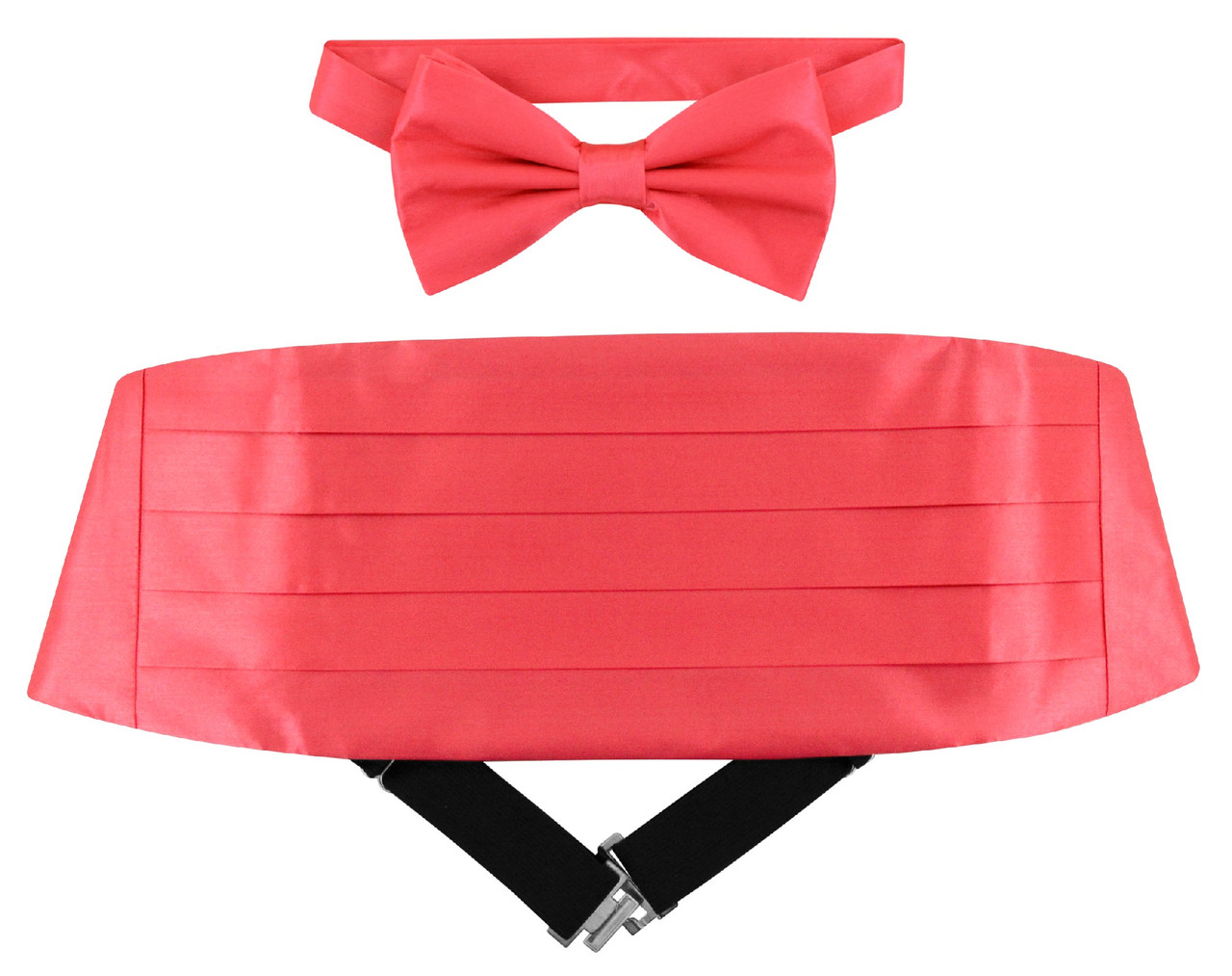 coral color bow tie