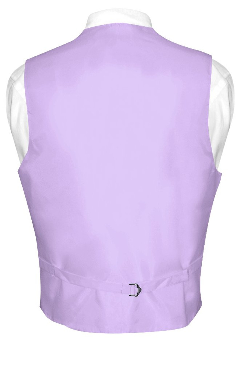CivilizeD Mens Designer Vest with Adjsutable Velco Straps and Removable  Patches Purple 