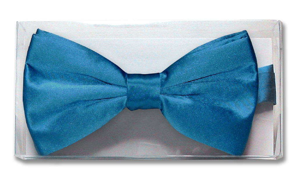 Download Solid Blue Color Mens BowTie | Mens 100% Silk Pre Tied Bow ...