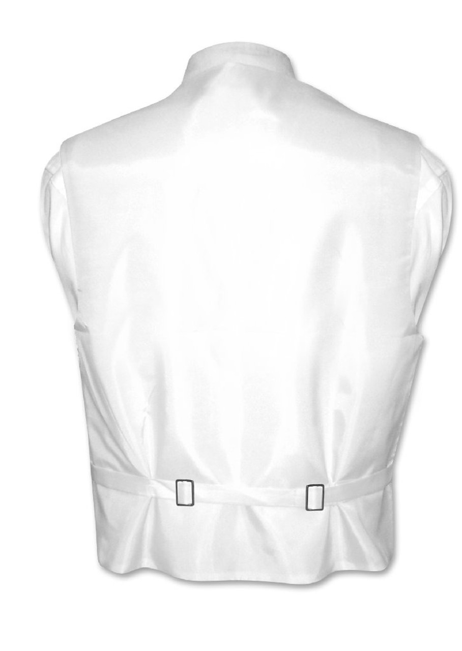 Covona Boys Dress Vest Bow Tie Solid Cream BowTie Set size 14