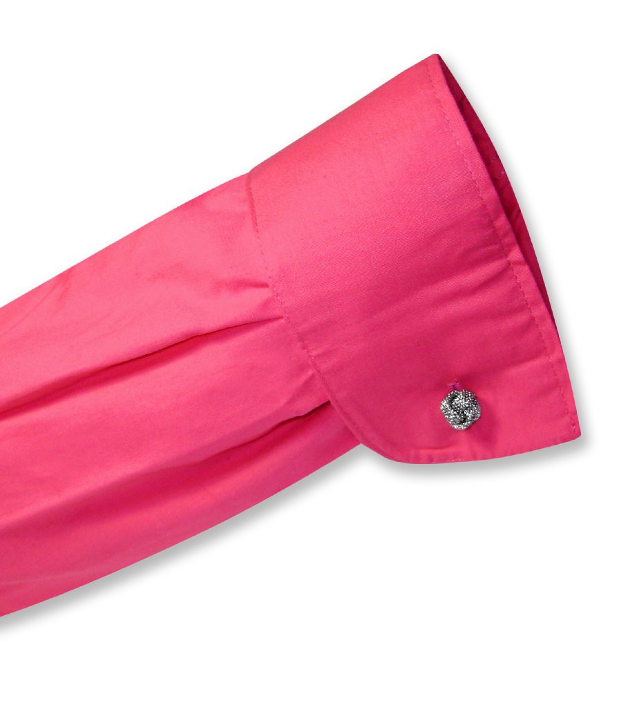 hot pink dress shirts for men Mens Dress Shirt Fuchsia Hot Pink Modern Fit Wrinkle-Free Cotton Blend  Amanti