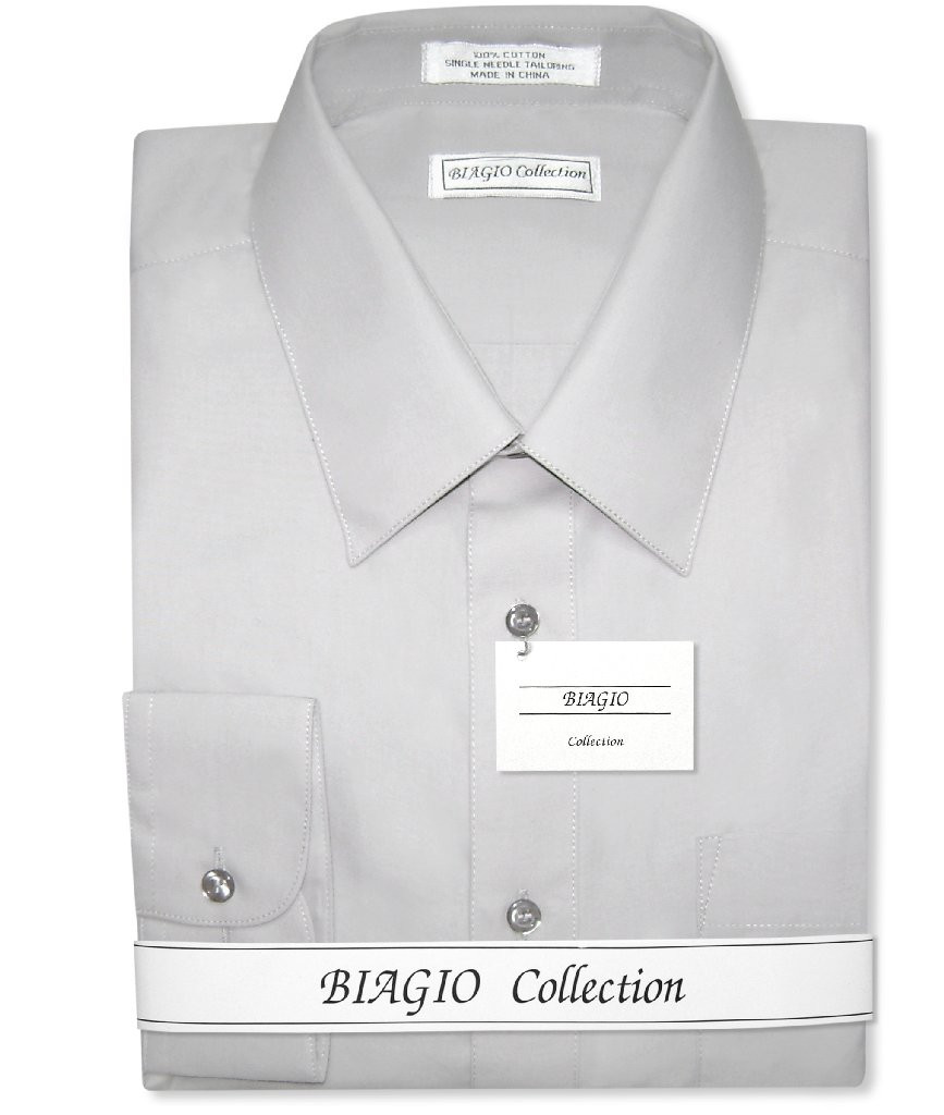 mens grey dress shirt