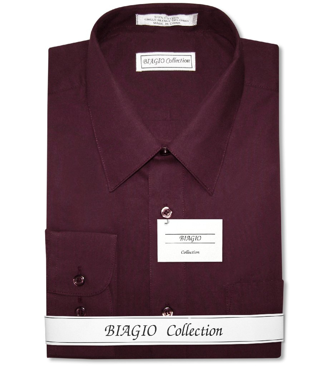 maroon color dress shirt