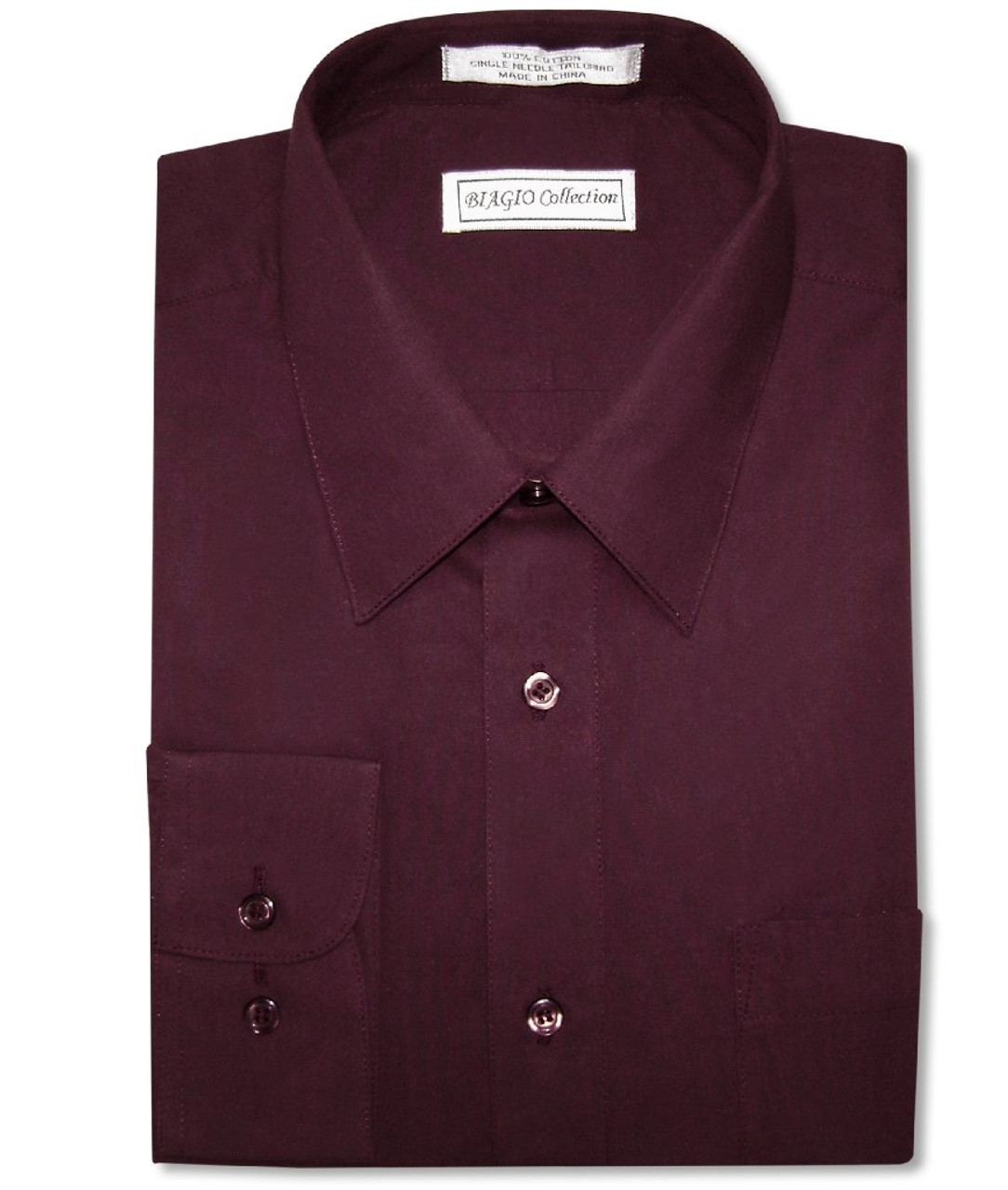 maroon dress shirt