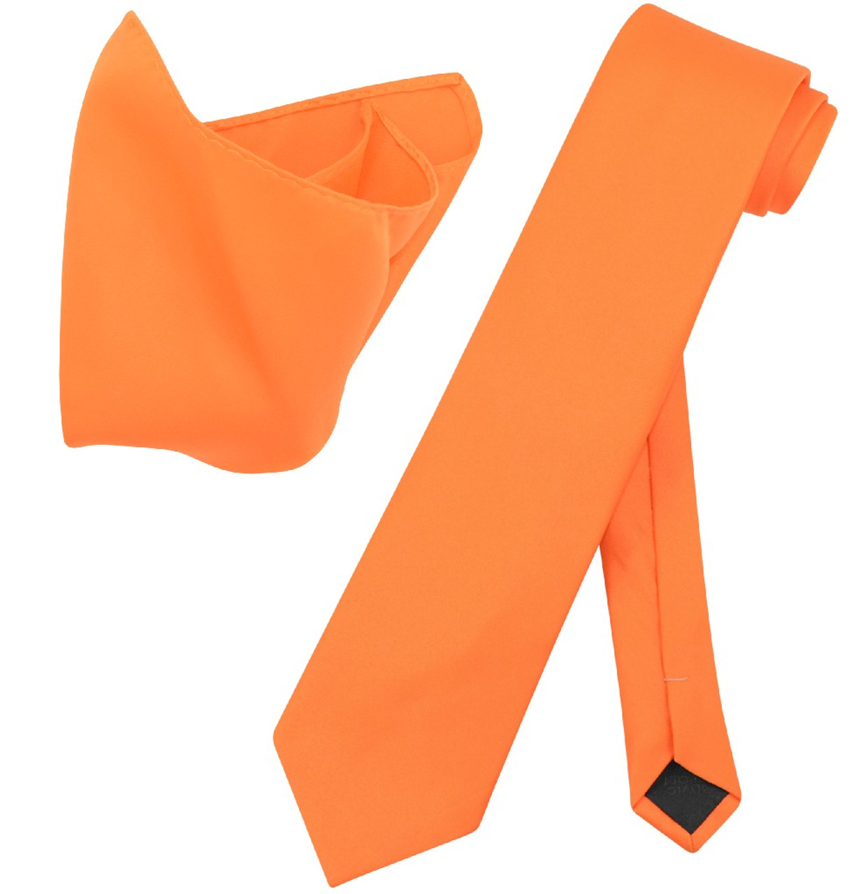 orange necktie