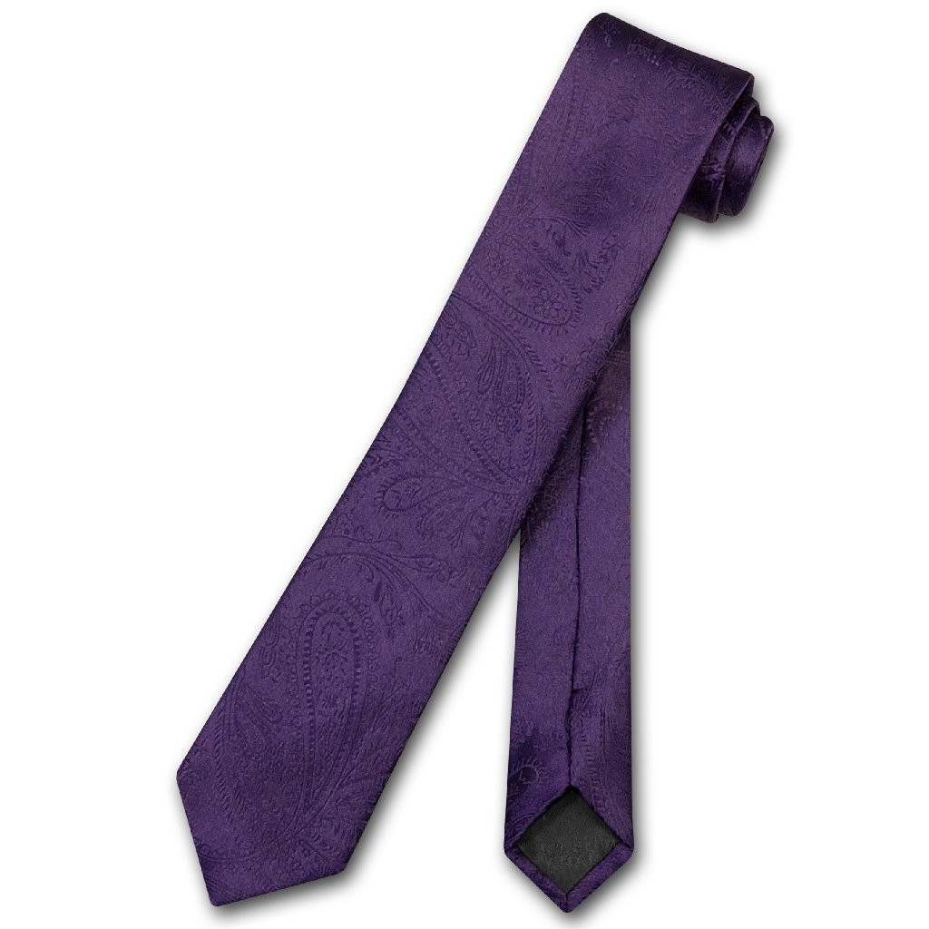 purple men's tie