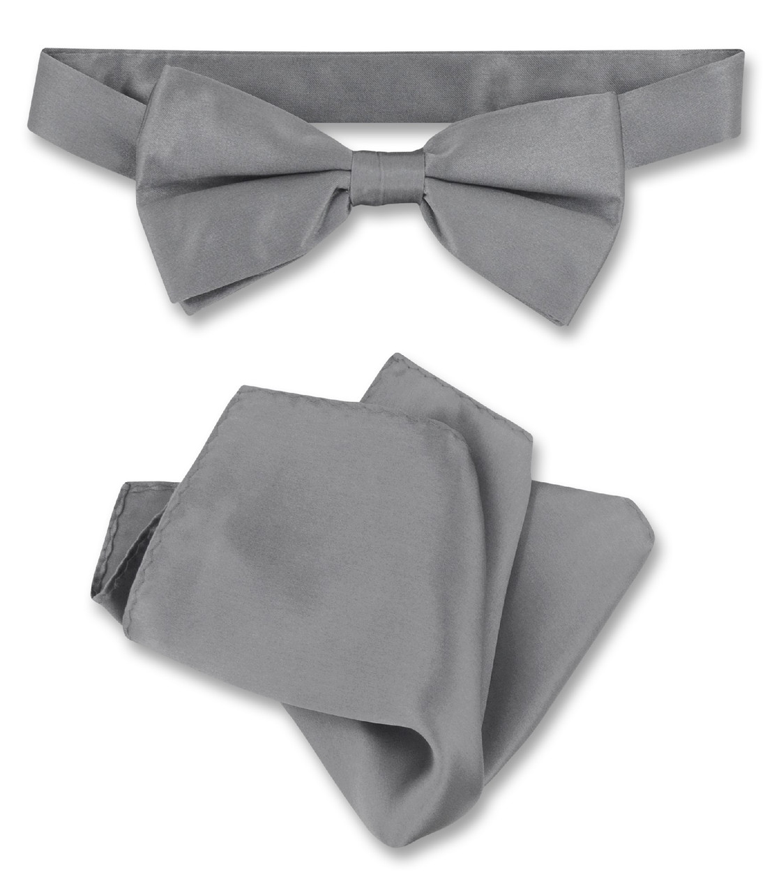 mens grey bow tie